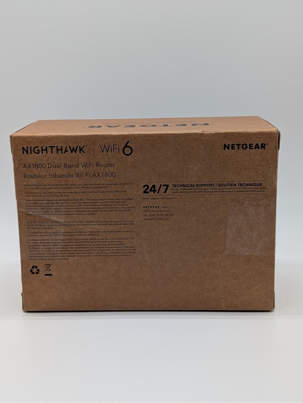 NETGEAR Nighthawk AX1800 WiFi 6 Dual-Band Router R6700AX - Picture 5 of 5